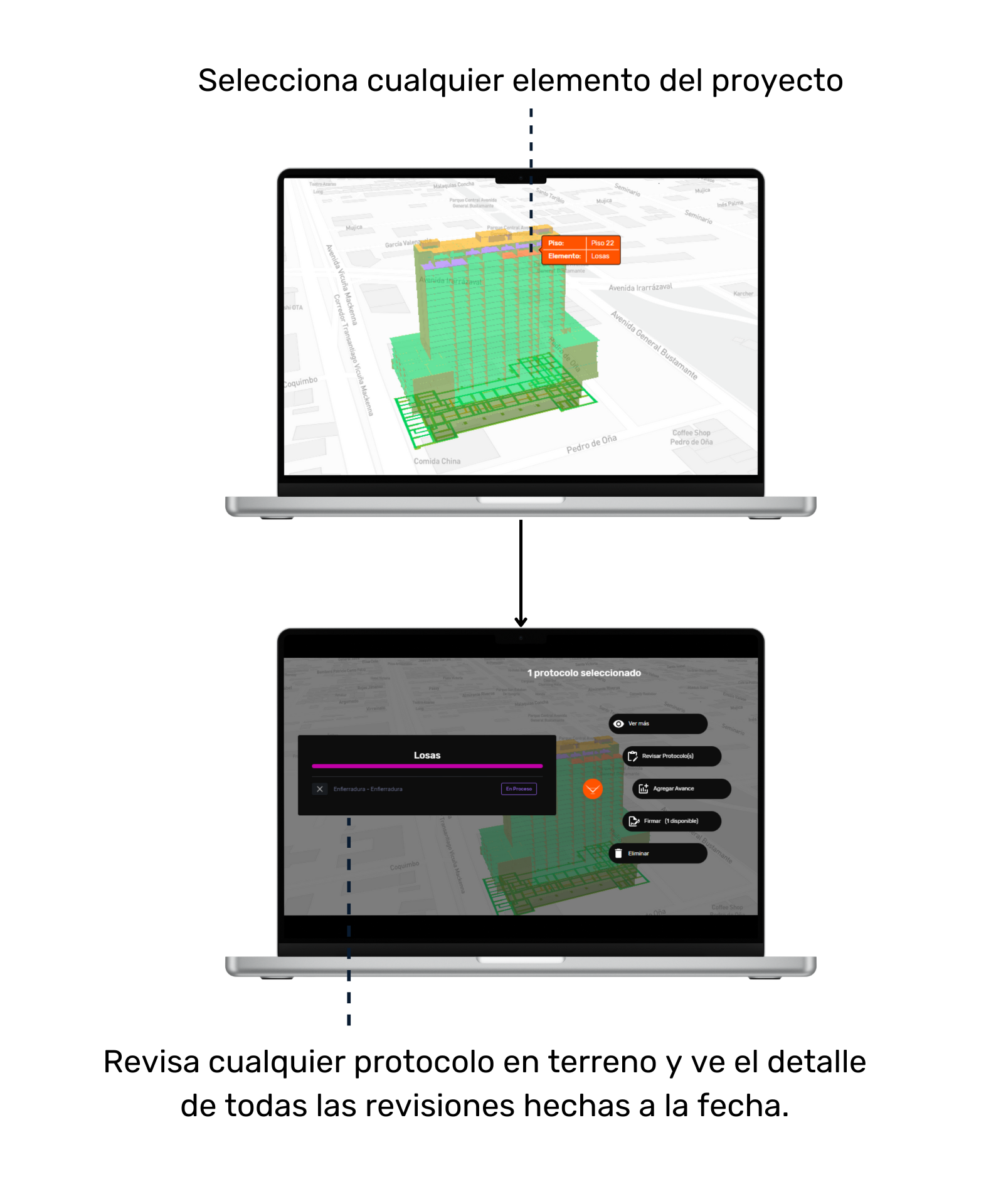onstageobra software gestión de calidad construcción